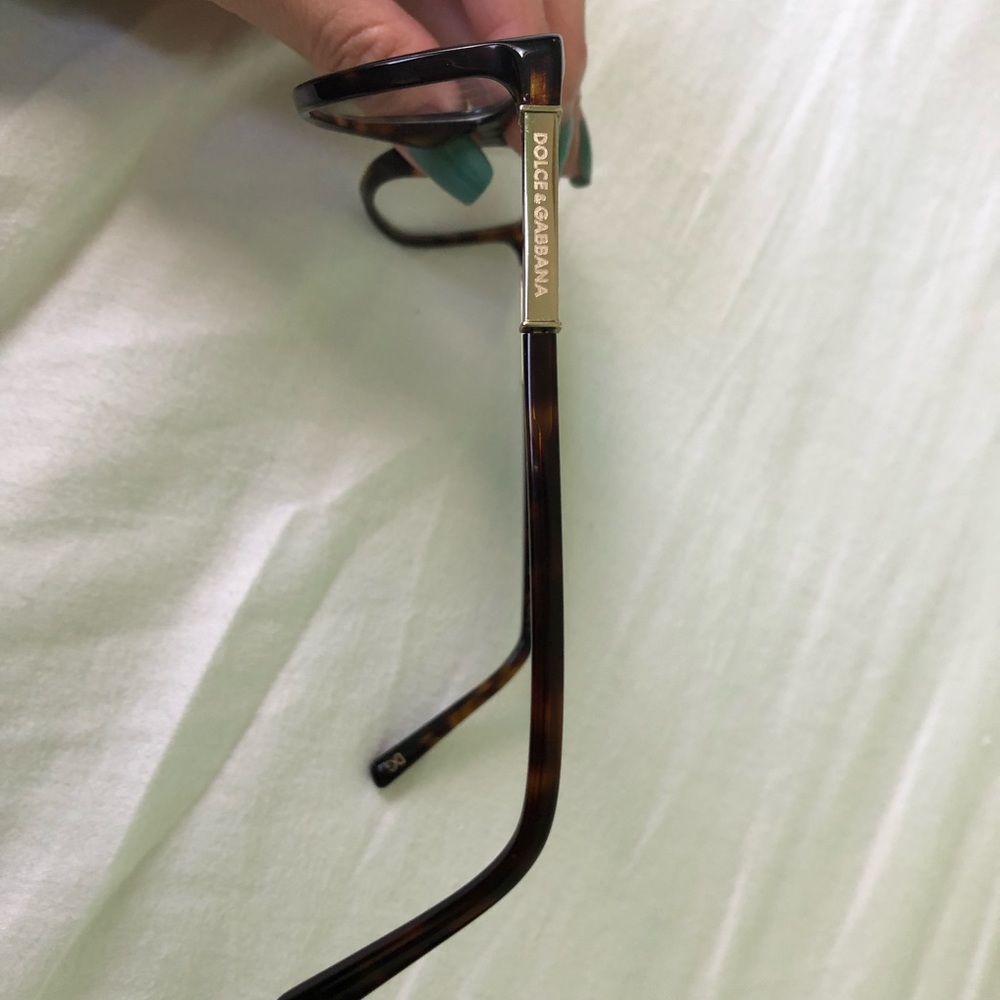 D&G Tortoise Shell Eyeglass Frames - image 4